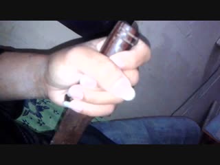 Knife poke in belly button 9