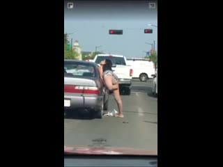 Lbk amputee on porn masturbating in street