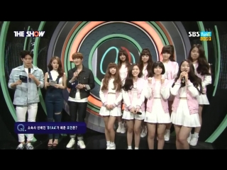 150421 interview sbs the show| oh my girl