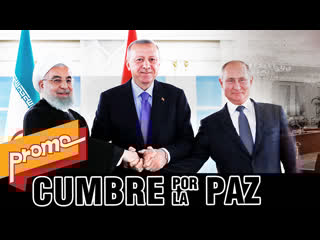 Promo detrás de la razón cumbre por la paz, ante la presencia ilegal de eeuu que amenaza la soberanía de siria