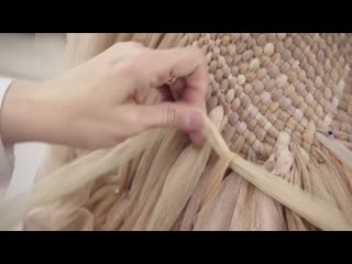 Dior haute couture ss 2019 the macramé dress