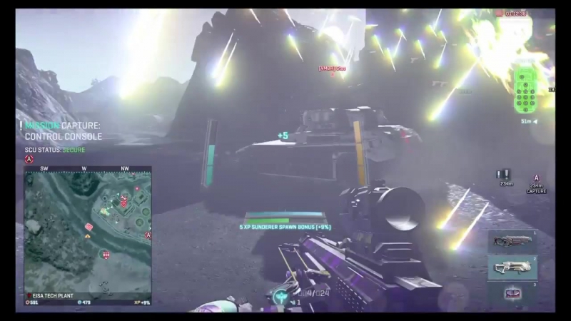Planetside 2(ps4) crossbow ko