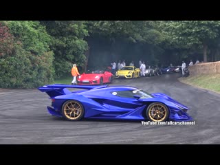 The best worst supercar powerslides! goodwood fos 2019