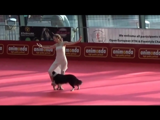 Oec 2014 dogdance freestyle sandra lizzy