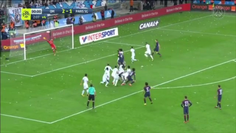 Cavani goal om psg 2 2