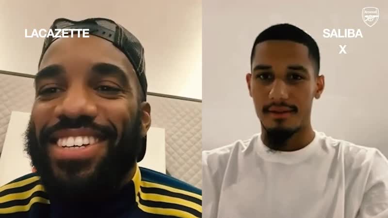 William saliba vs alexandre lacazette