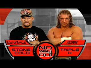 Stone cold steve austin vs triple h