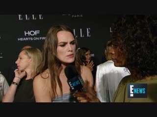 Keira knightley opens up about meghan markles pregnancy e! red carpet live events