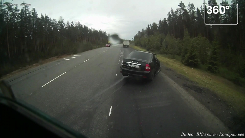 Уснувший полицейский устроил страшное дтп под выборгом