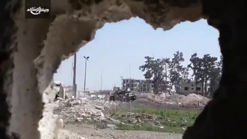Сирия 20 03 2018 боевики джейш аль ислам в уличных боях в восточной гуте
