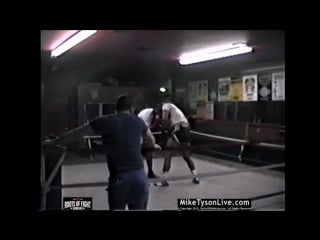 Mike tyson trains for bonecrusher smith february 5, 1987