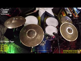 Обзор centent cymbals серии xtt black tiger