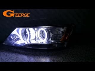 For hyundai sonata nf transform 2008 2009 2010 excellent ultra bright illumination cob led angel eyes kit halo rings