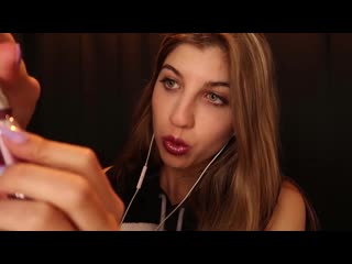 Lip(gloss) plumping classic wet mouth sounds up close asmr