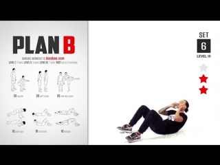 Plan b workout [ full ] [ strenght tone ] [ 30 min ]