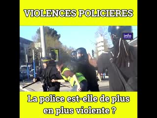 💥violences policières ça continue encore