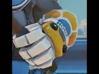 Body check enemies with lacrosse roadhog legendary! join us in busan for summer games,