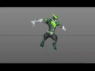 Put torbs dance animation on genji's sentai model the result was perfect