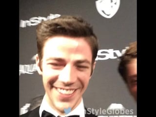 Cw love at the #instyleglobes afterparty with @grantgust @brettdier! #goldenglobes
