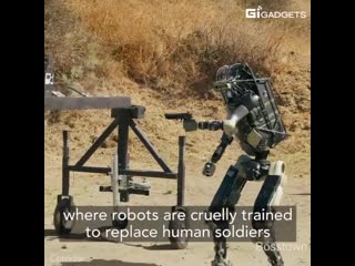 Bosstown dynamics’ new robot makes soldiers obsolete