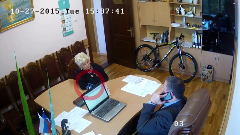 Как исчезла ручка в кабинете зам главы администрации феодосии