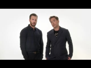 Robert downey jr, chris evans and testrozac