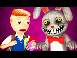 Мистер хопс vs балдик (mr hopp's playhouse 2 анимация ной ребенок балди 3d)