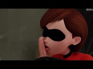 [redmoa] helen parr blowjob | хелен парр минет