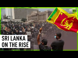 Massive rally demands resignation of sri lankan president in colombo