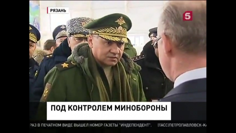 Министр обороны устроил разнос исполнителям оборонзаказа