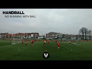 Fun football games part 1 of 5 handball thomas vlaminck