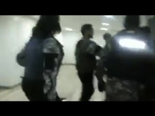 Venezuelan opposition leader being taken from his home at 1240 am by the secret police just one day after the constituyente too