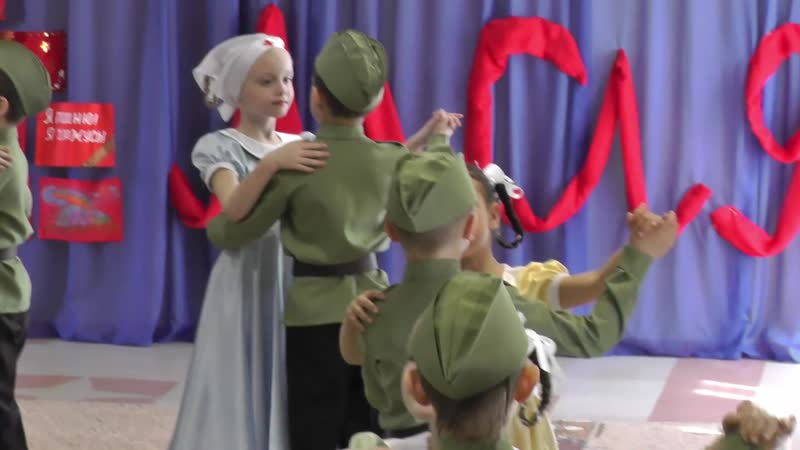 За победу танцуй до победного! танец "ах, эти тучи в голубом" мадоу дскн №3 г сосновоборска, красноярский край