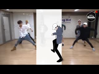 Bts baepsae (animation dance)
