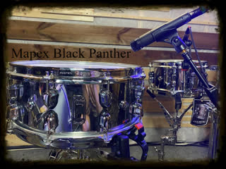 Чекаем с лехой mapex black panther wasp 10 x 5 5 и cyrus 14 x 6