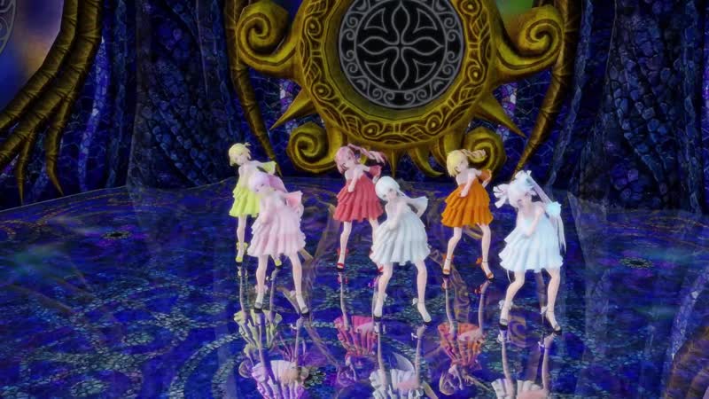 764【mmd】被害妄想携帯女子（笑）【tda neru teto rin haku luka mi(1080p hd)