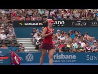 Angelique kerber v anastasia pavlyuchenkova highlights (qf)