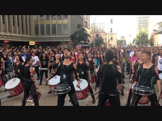 Así nació aainjala con 15o tambores aainjaa