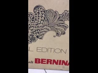 Распакоа bernina 790 plus special edition!