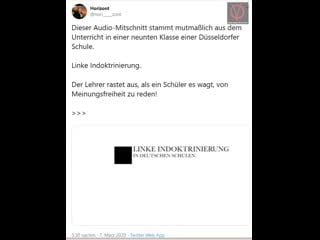 Masvid audio bunte linksfaschisten im lehramt nrw so geht lehrer heute