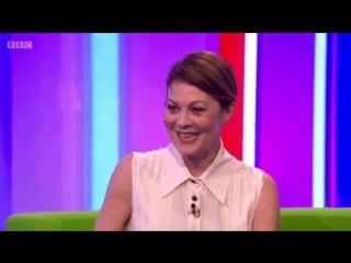 Helen mccrory at the bbc the one show