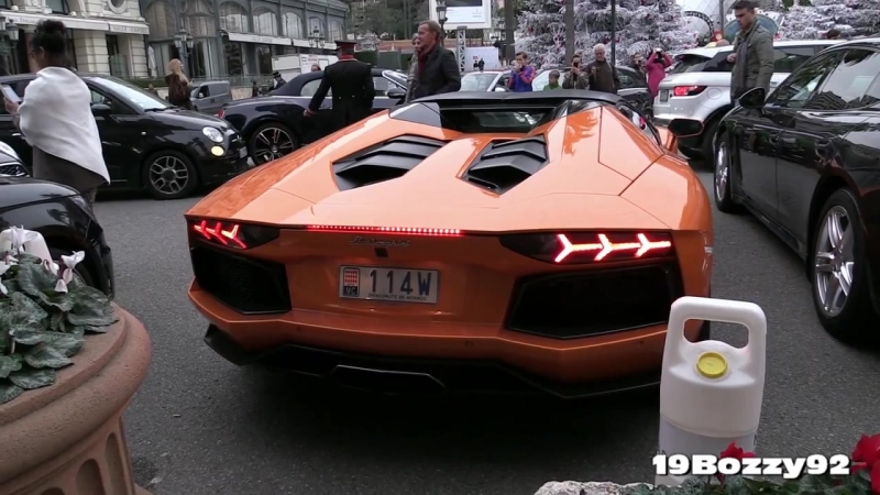 Supercars in monaco new year 2016 p1, laferrari, 570s, gtx1, new r8 v10 more