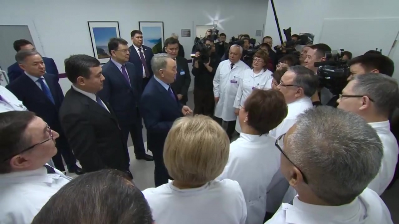 Шутка про врачей от нурсултана назарбаева