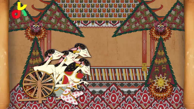 Пьеса «джоко кембанг кунинг» свиток 2 сцена 2