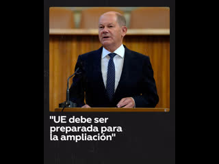 Scholz pide abandonar el principio de unanimidad en la ue ante su futura ampliación