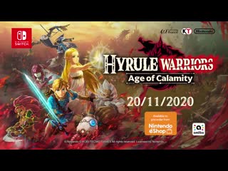New hyrule warriors age of calamity trailer