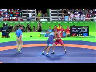 Rio replay mens greco roman 98kg gold medal round