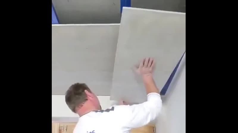 Монтаж потолка из гипсокартона