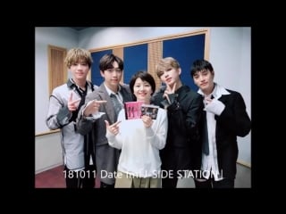 U kiss（kiseop, eli, hoon, jun）@date fm「j side station」
