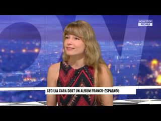 Cécilia cara présente son nouvel album franco espagnol